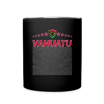 Vanuatu - Mug uni - noir - Devant