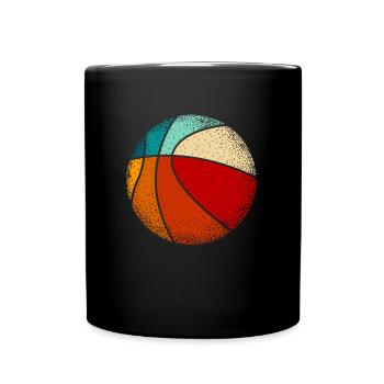 Joueur de basket-ball - Mug uni - noir - Devant