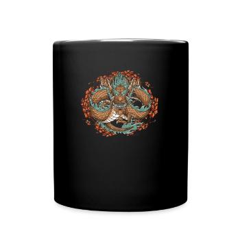 Année du Dragon 2024 - Mug uni - noir - Devant