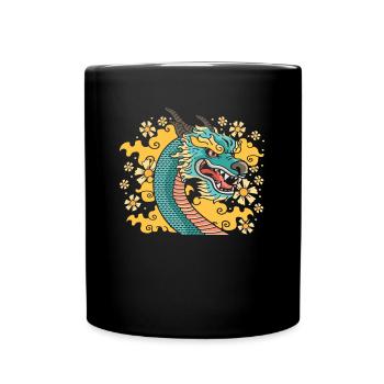 Year of the Dragon 2024 - Full Colour Mug - black - Front