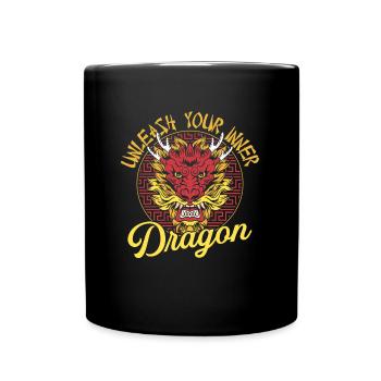 Year of the Dragon 2024 - Full Colour Mug - black - Front