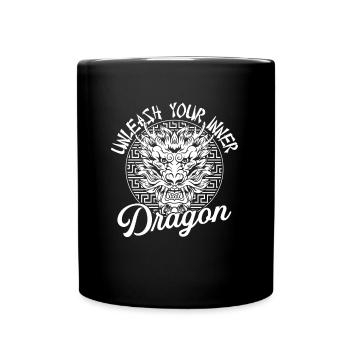 Année du Dragon 2024 - Mug uni - noir - Devant