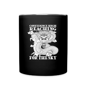 Année du Dragon 2024 - Mug uni - noir - Devant