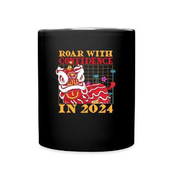 Year of the Dragon 2024 - Full Colour Mug - black - Front