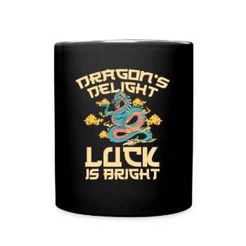 Year of the Dragon 2024 - Full Colour Mug - black - Front