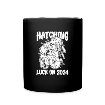 Année du Dragon 2024 - Mug uni - noir - Devant