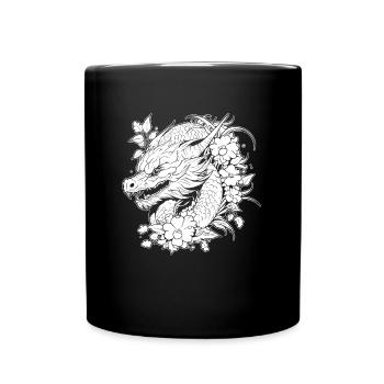 Year of the Dragon 2024 - Full Colour Mug - black - Front
