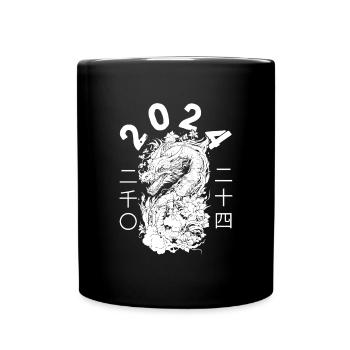 Year of the Dragon 2024 - Full Colour Mug - black - Front