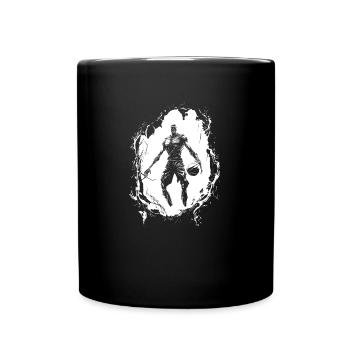 Joueur de basket-ball - Mug uni - noir - Devant