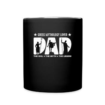 Mythologie grecque amant papa l’idole grec ancien - Mug uni - noir - Devant