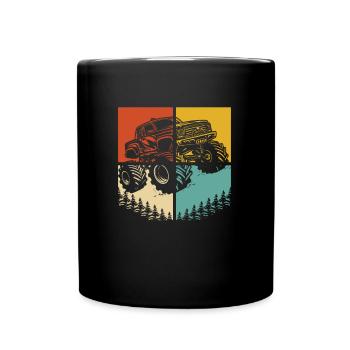 Monster Truck - Full Colour Mug - black - Front