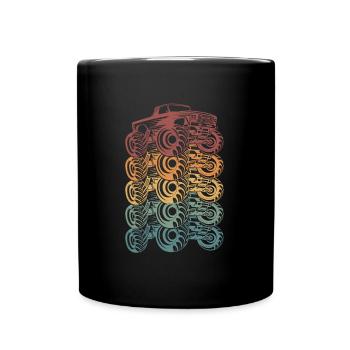 Monster Truck - Full Colour Mug - black - Front