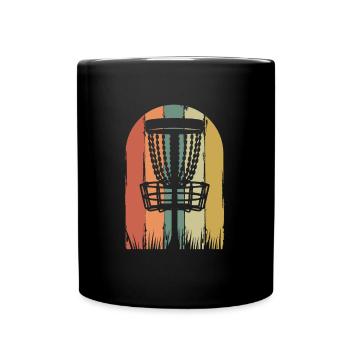 Frisbee Golf Disc Golf - Full Colour Mug - black - Front