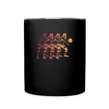 Volley-ball Volley-ball - Mug uni - noir - Devant