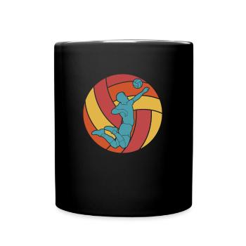 Volley-ball Volley-ball - Mug uni - noir - Devant