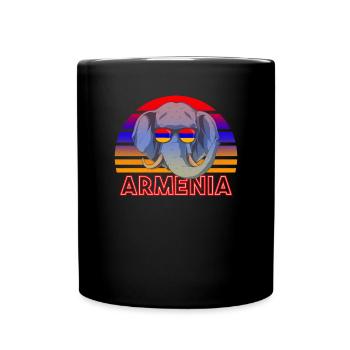 Arménie - Mug uni - noir - Devant