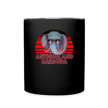 Antigua and Barbuda - Full Colour Mug - black - Front