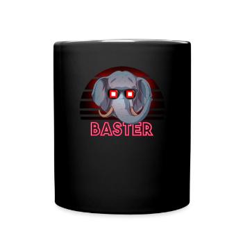 Baster - Mug uni - noir - Devant