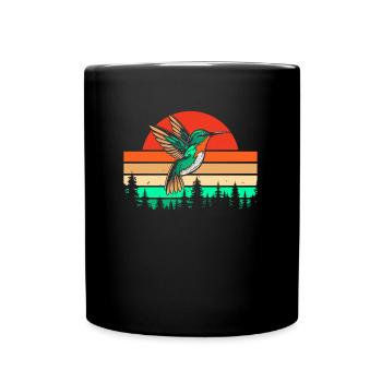 Hummingbird - Full Colour Mug - black - Front
