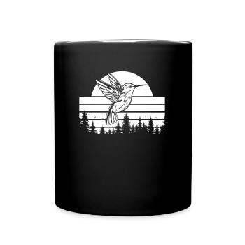 Hummingbird - Full Colour Mug - black - Front