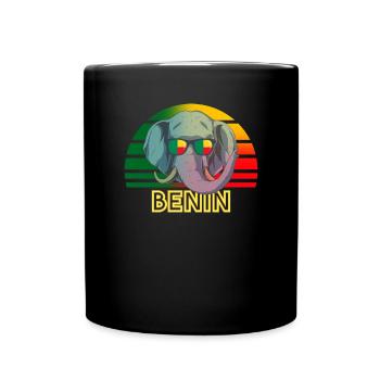 Benin - Full Colour Mug - black - Front