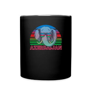 Azerbaijan - Full Colour Mug - black - Front