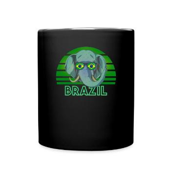 Brazil - Full Colour Mug - black - Front