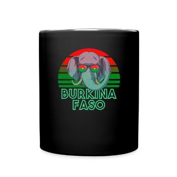 Burkina Faso - Full Colour Mug - black - Front