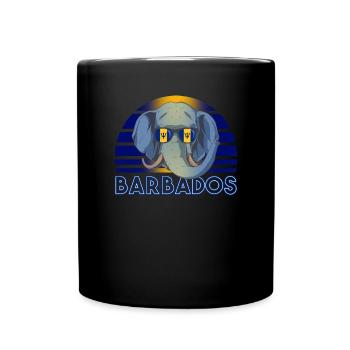 Barbados - Full Colour Mug - black - Front