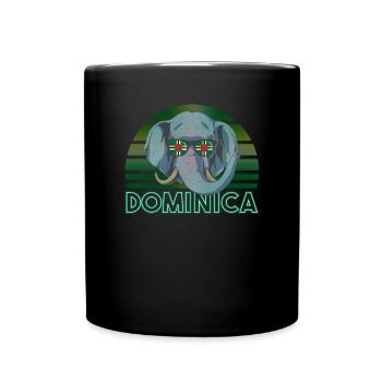 Dominica - Full Colour Mug - black - Front