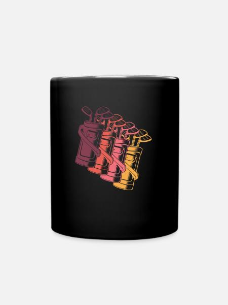 Golf Golfeurs Golfeurs - Mug uni - noir