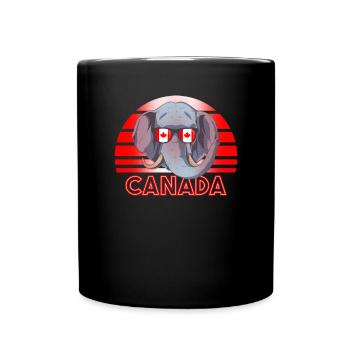 Canada - Full Colour Mug - black - Front