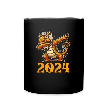 Year of the Dragon 2024 - Full Colour Mug - black - Front