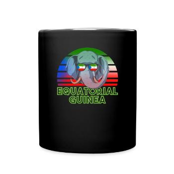 Equatorial Guinea - Full Colour Mug - black - Front