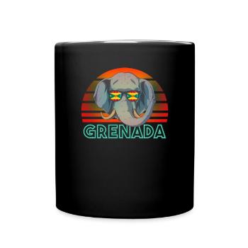 Grenade - Mug uni - noir - Devant