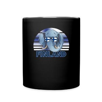 Finland - Full Colour Mug - black - Front