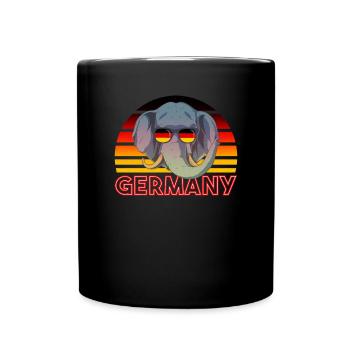 Germany - Full Colour Mug - black - Front