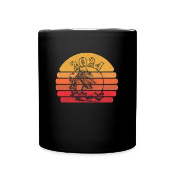 Jahr Des Drachen 2024 - Tasse einfarbig - Schwarz - Vorne