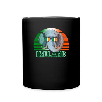 Irlande - Mug uni - noir - Devant
