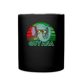 Guyana - Full Colour Mug - black - Front