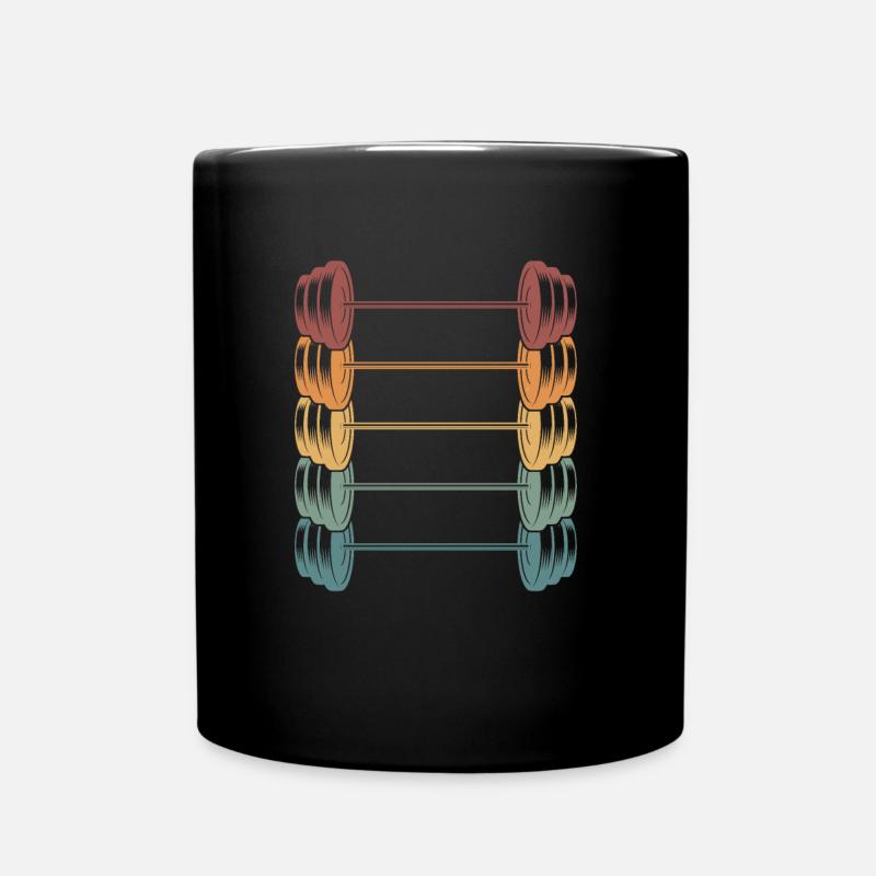 Fitness - Tasse einfarbig - Schwarz