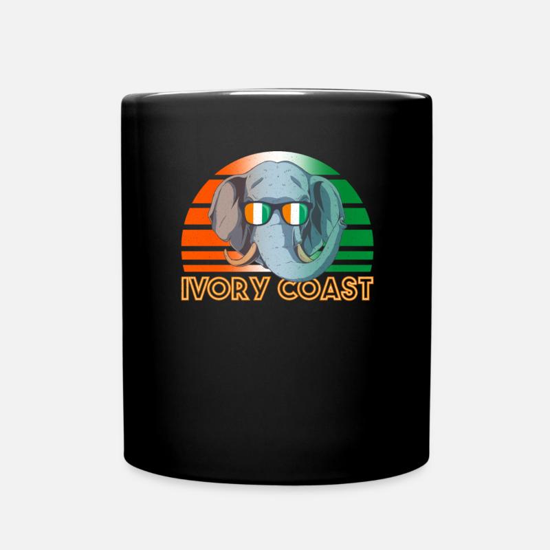 Côte d'Ivoire - Mug uni - noir