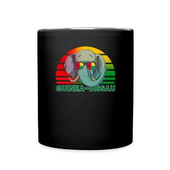 Guinea Bissau - Full Colour Mug - black - Front