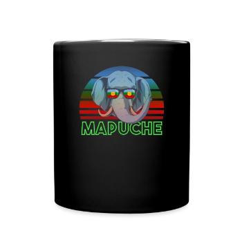 Mapuche - Tasse einfarbig - Schwarz - Vorne