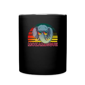 Mozambique - Full Colour Mug - black - Front
