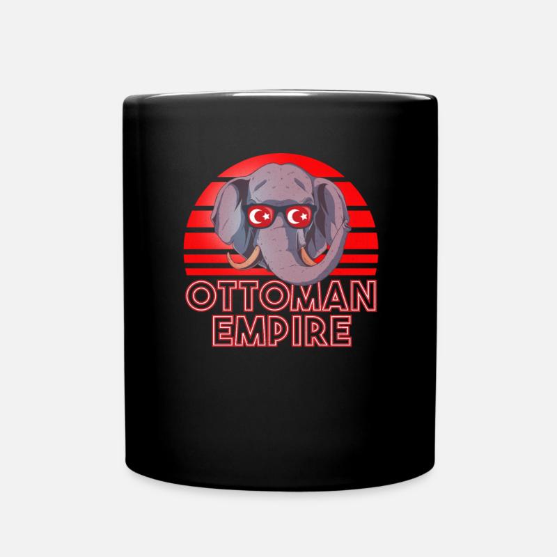 Osmanisches Reich - Tasse einfarbig - Schwarz