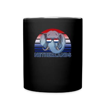 Netherlands - Full Colour Mug - black - Front