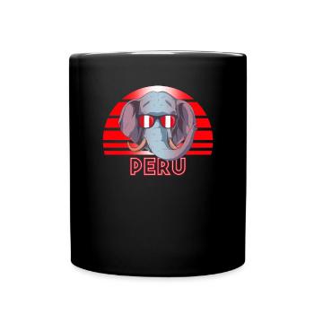 Peru - Full Colour Mug - black - Front