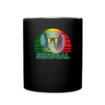 Senegal - Full Colour Mug - black - Front