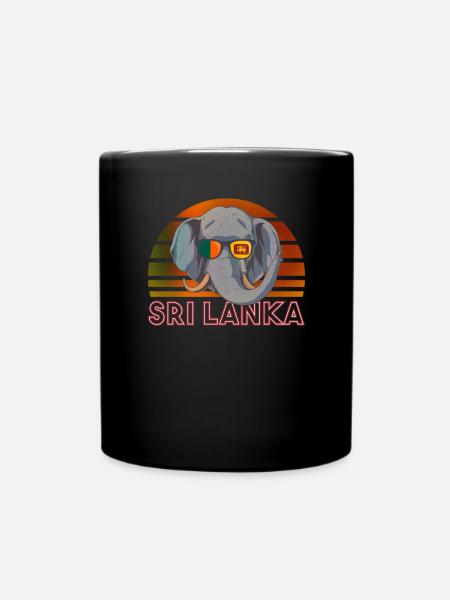 Sri Lanka - Mug uni - noir